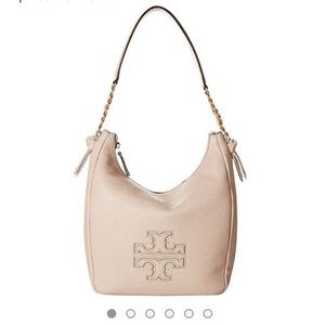 Tory Burch Harper Hobo Bag Cream Brand New